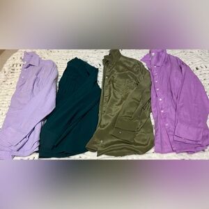 J Crew Button Up Bundle M/L/12T